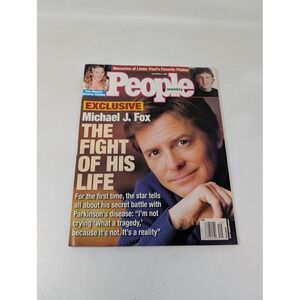 People Magazine 1998 Michael J Fox Paul McCartney Kate Winslet Luciano Pavarotti
